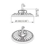 150/200/240W Tri-Watt Tri-Color UFO High Bay Light - Rayco Lighting