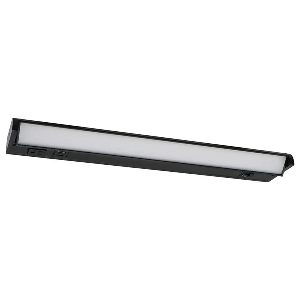 18" 8W 110V Under Cabinet 5CCT w/ USB & Receptacle - Westgate Mfg