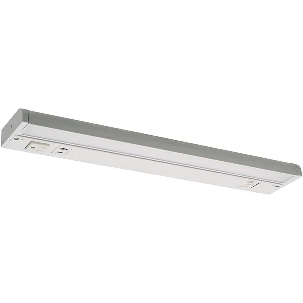 18" 8W 110V Under Cabinet 5CCT w/ USB & Receptacle - Westgate Mfg