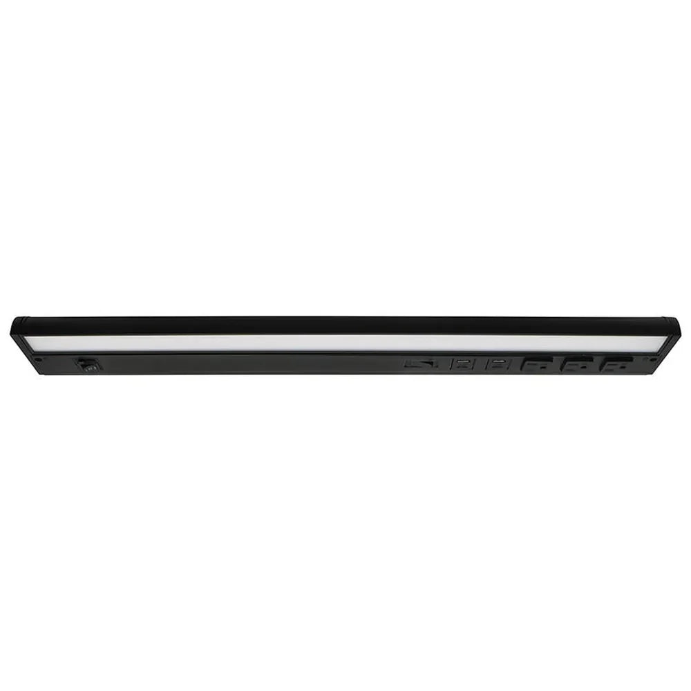 24" 12W 110V Under Cabinet 5CCT w/ USB & Receptacle - Westgate Mfg