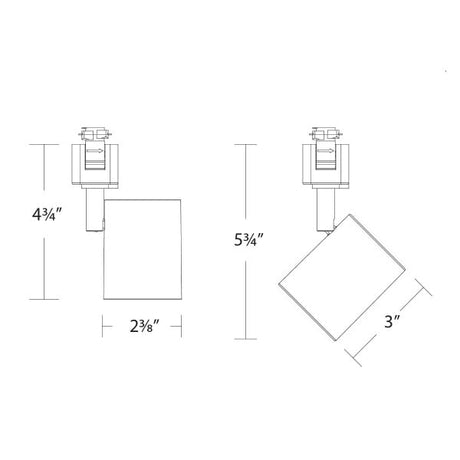 10W 5-Color LED Track Light - WAC Lighting