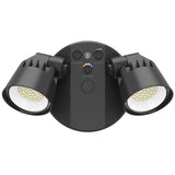 2-Head Dual-Power Tri-Color Motion LED Security Light - Westgate Manufacturing