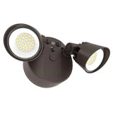 2-Head Dual-Power Tri-Color Motion LED Security Light - Westgate Manufacturing