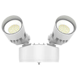 2-Head Dual-Power Tri-Color Motion LED Security Light - Westgate Manufacturing