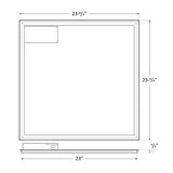 2x2 27W/35W/40W Tri-Color Frame Panel Light - Westgate Manufacturing