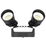 2-Head Dual-Power Tri-Color LED Security Light - Westgate Manufacturing