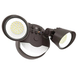 2-Head Dual-Power Tri-Color LED Security Light - Westgate Manufacturing