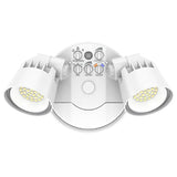 2-Head Dual-Power Tri-Color LED Security Light - Westgate Manufacturing