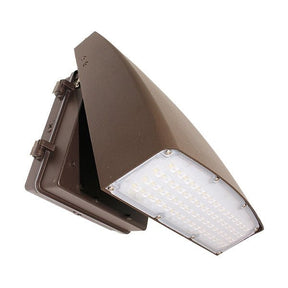 Adjustable 120W-80W wall pack LED light for high-powered illumination