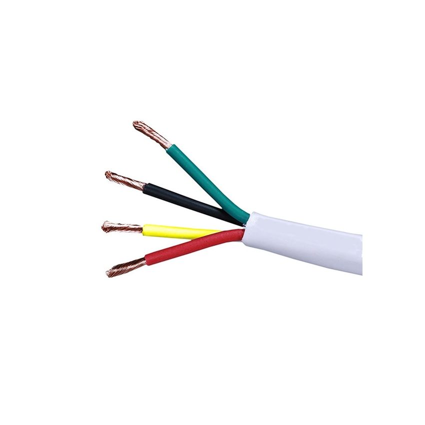 16/4 RGB LED Wire White 250'-BSA