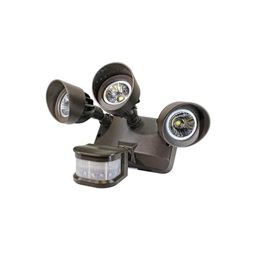 3 Head LED Motion Sensor Security Light 3000K Westgate-WST