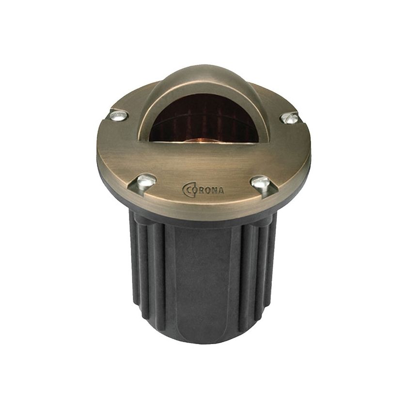 Shroud Cover Cast Brass Adjustable Well Light 319B-CL