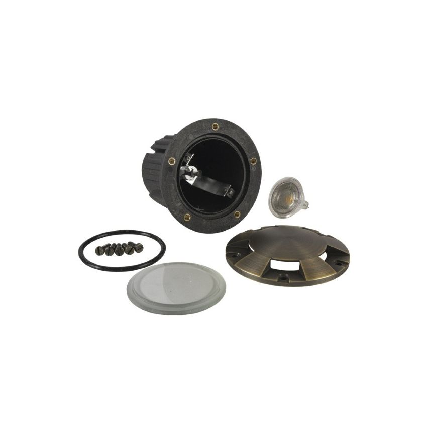 5 Way Cast Brass Well Light-ABB