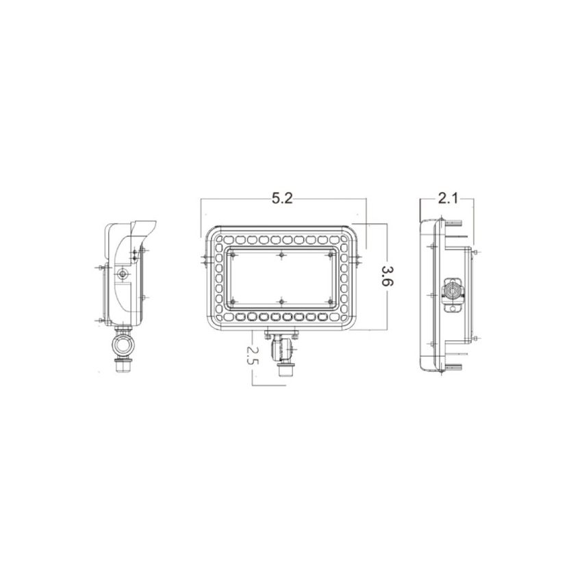 12W Low Voltage Flood Light LED Up Light-ABB