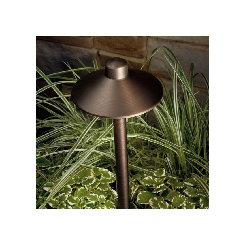 Bronze Heavy Duty Brass Path Light 3000K-ABB