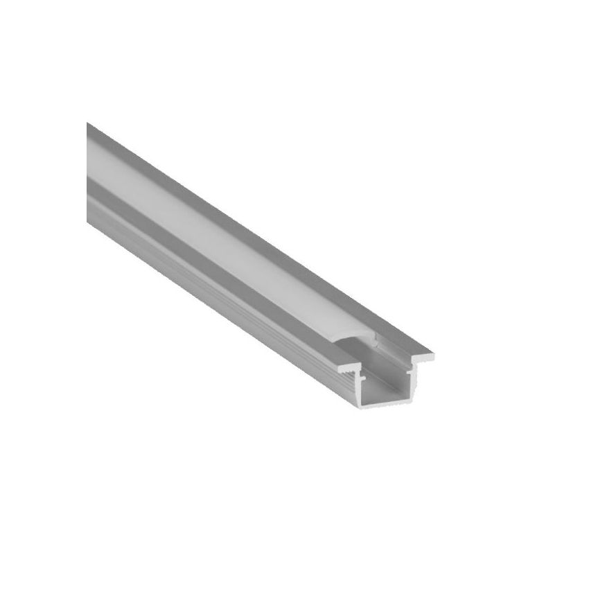 8' Flush Mount Wing LED Channel-ALB