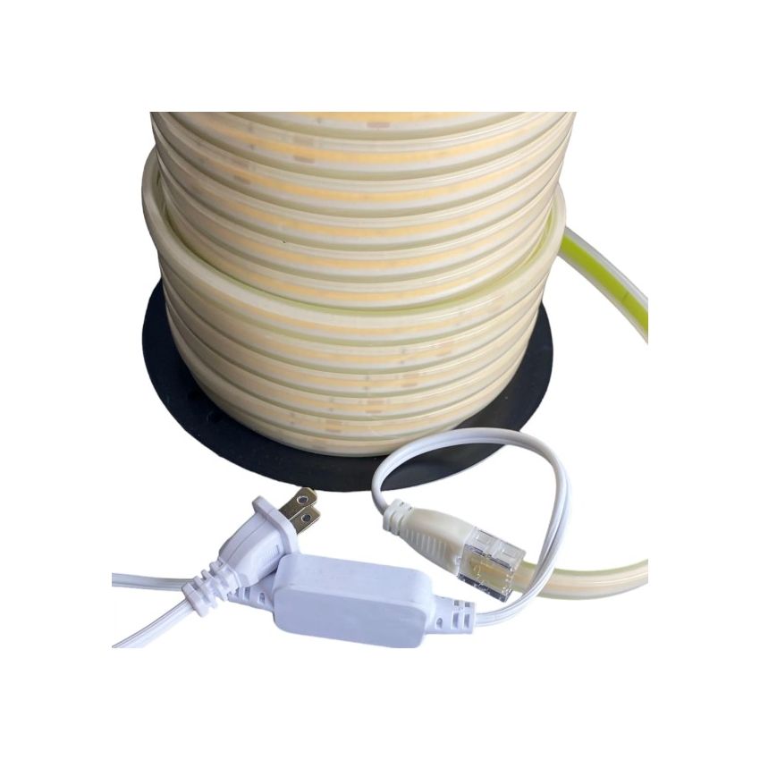 3.5W/ft 120V Dotless COB CRI90 LED Strip 100'-BRT