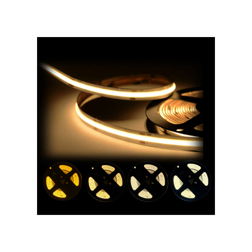 3.2W/ft UL COB LED Strip 32’-BRT