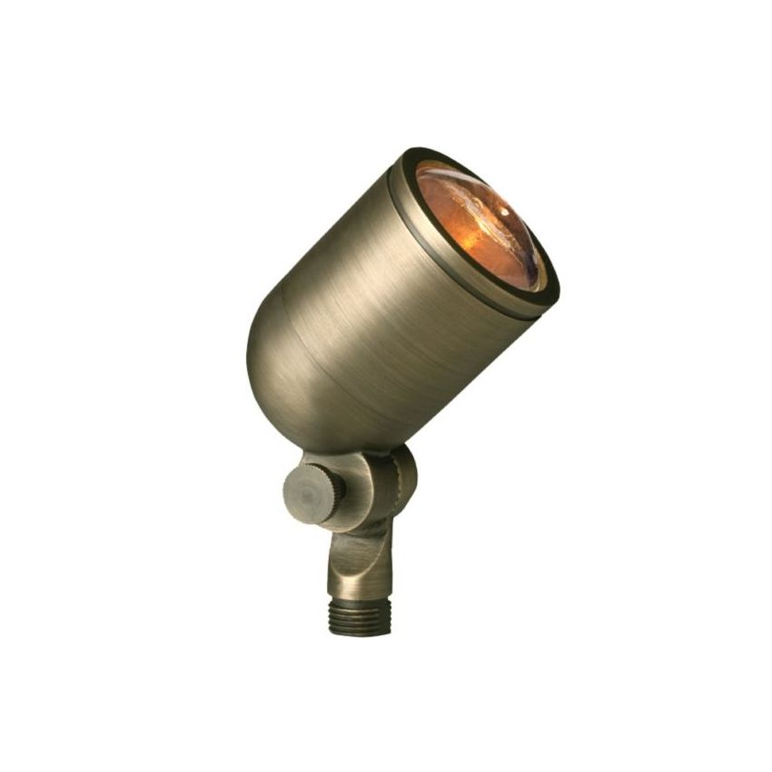 Bullet Cast Brass LED Landscape Up Light 545B-CL