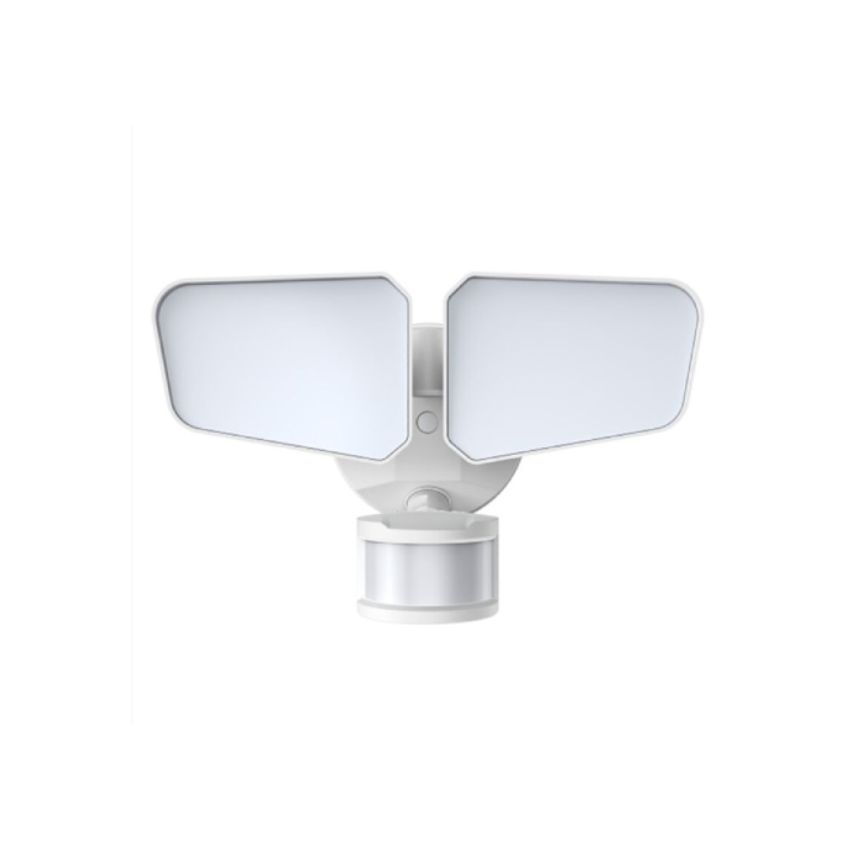 2-Head 4-Color LED Security Light w/ Motion Sensor-CTL