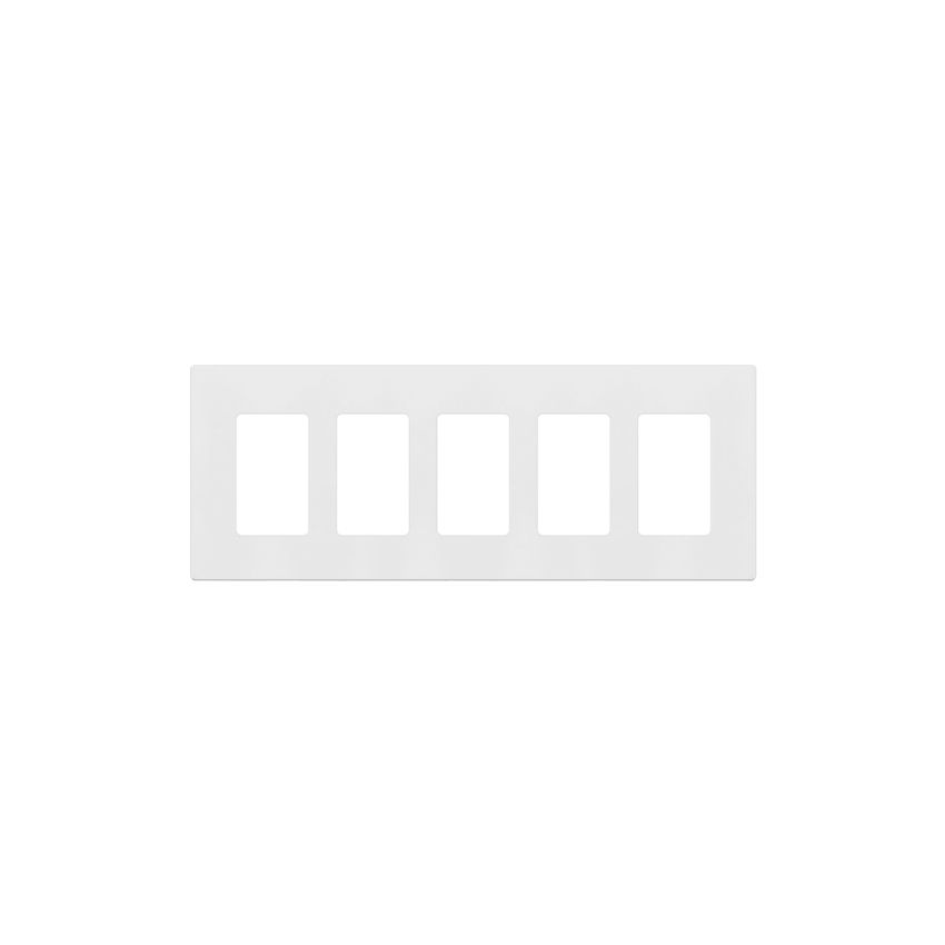 Screwless 5 Gang Wall Plate-EN