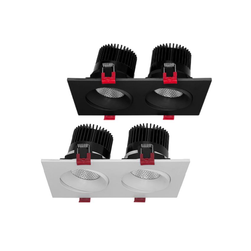 2 Head Adjustable 5CCT LED Downlight-ENV