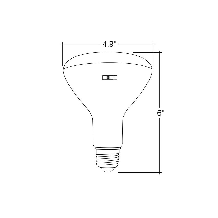 BR40 13W 5CCT Dimmable LED Bulb-ENV