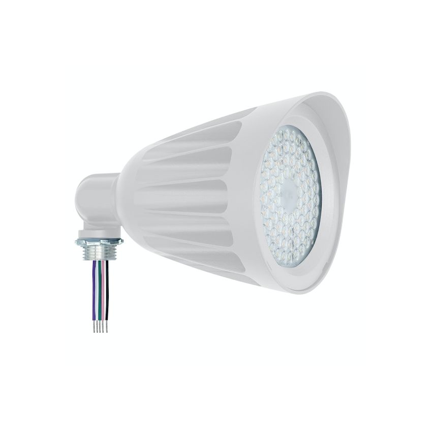 25W Tri-Color Knuckle Mount Bullet LED Flood Light-ENV