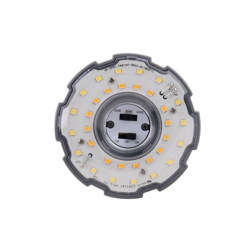 36/27/18W Tri-Color Corn Bulb-ENV