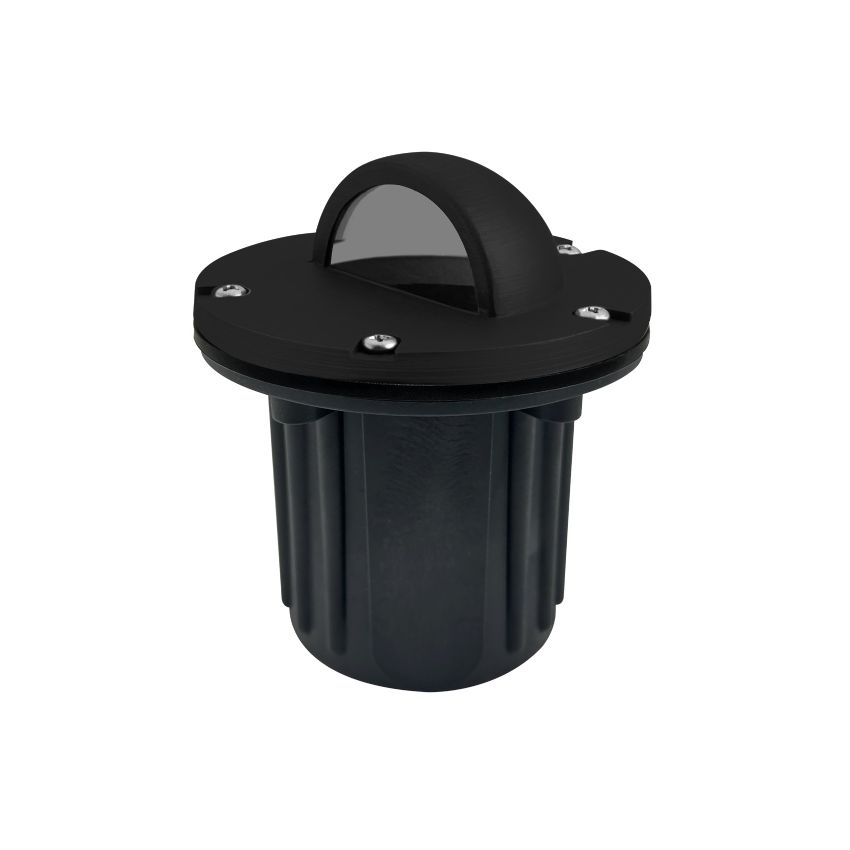 Solid Brass In-Ground Half Moon Lens Well Light-ENV