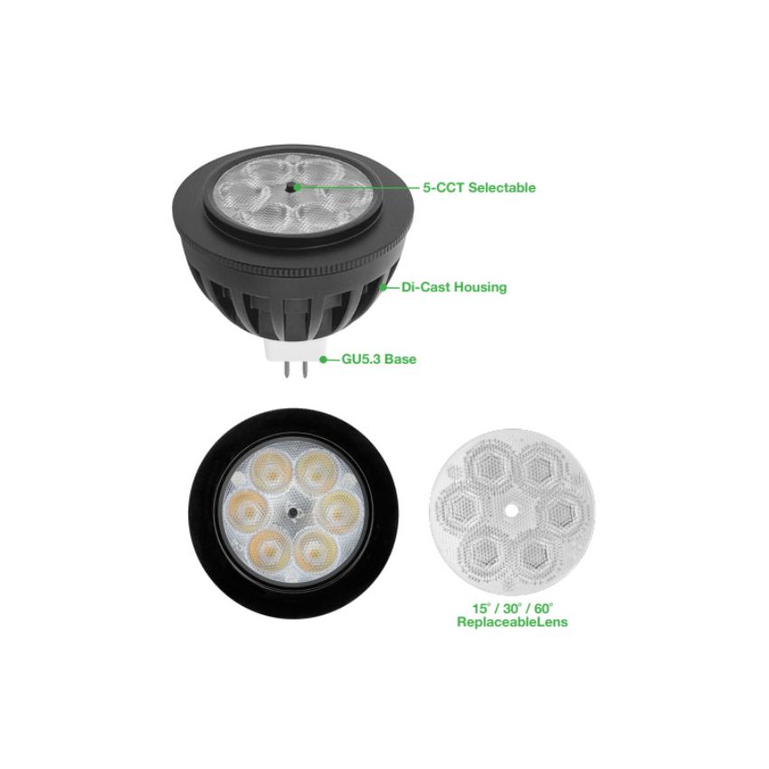 5W MR16 Multi-Color Multi-Beam LED Bulb-ENV