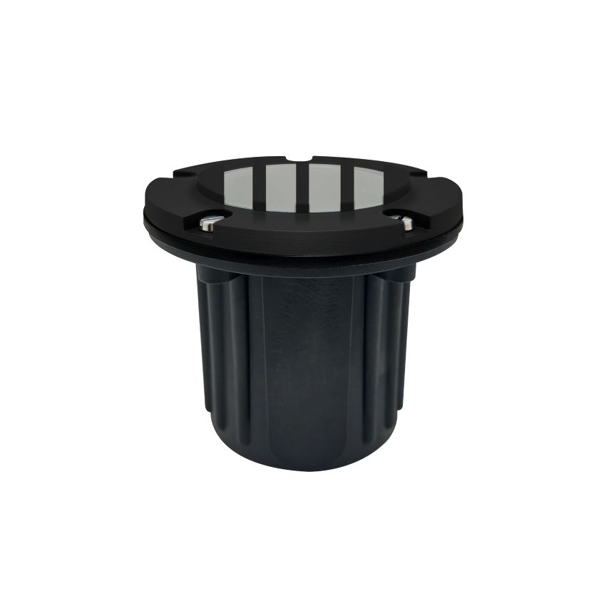 Solid Brass In-Ground Ribbed Lens Well Light-ENV