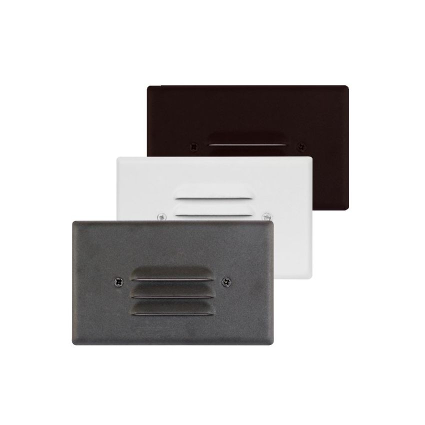 120V Integrated LED Horizontal Louver Step Light-ENV