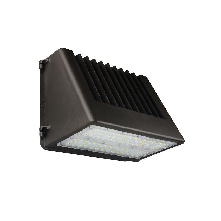 30W-150W Tri-Color Cutoff LED Wall Pack w/ Photocell-ENV