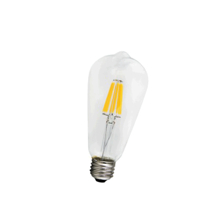 ST64 LED 4W Filament Bulb 1800K-ENV