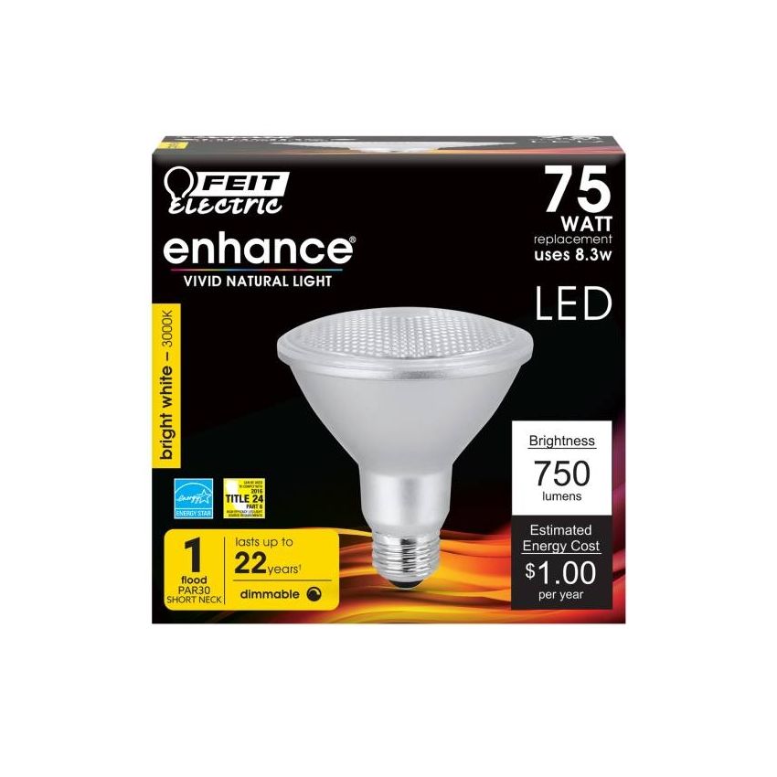 PAR30 8.3W Short Neck Dimmable LED Bulb-FT