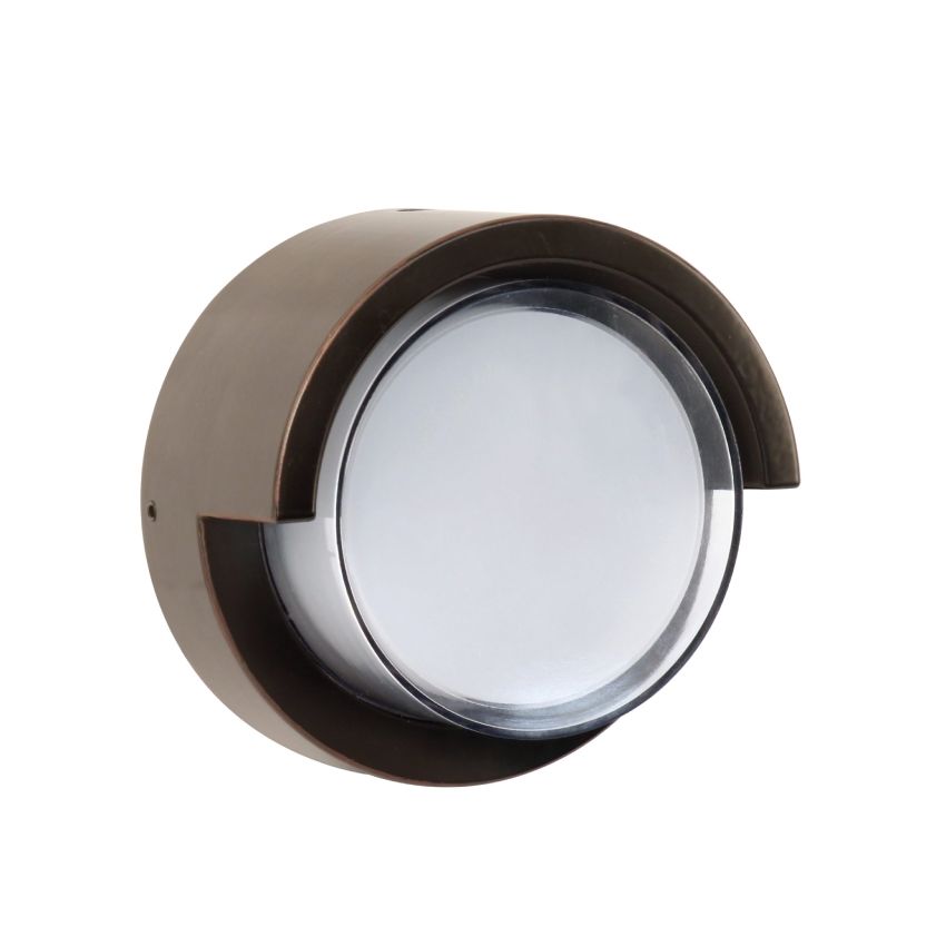 8W Round Dusk to Dawn Wall Light-FT