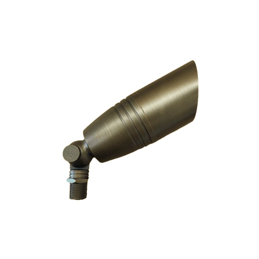 Solid Brass MR16 Landscape Spot Up Light 215-JET