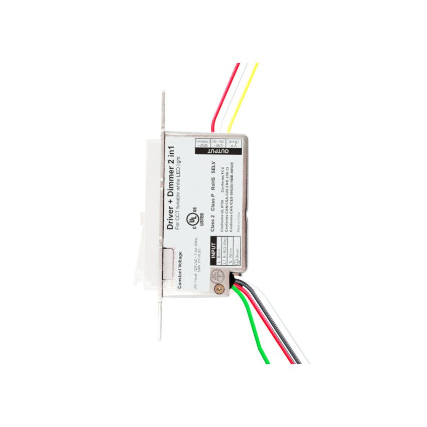 160W 24V 2 in 1 CCT Dimmer and Driver-JIN
