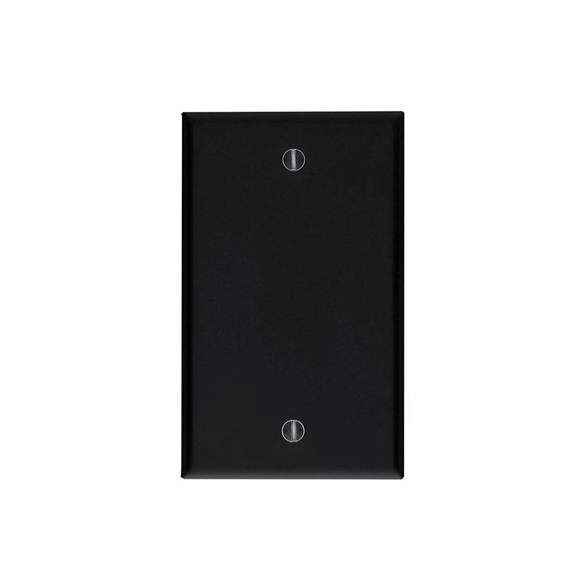 Single Gang Blank Wall Plate-LEV