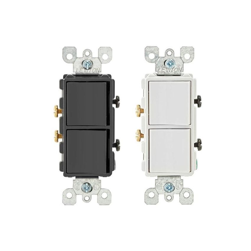 15A Decora Stack Switch Single Pole-LEV