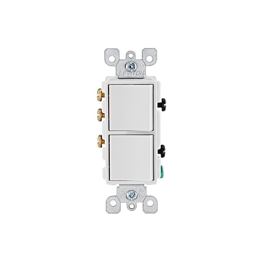 15A Decora Stack Switch 3 Way-LEV