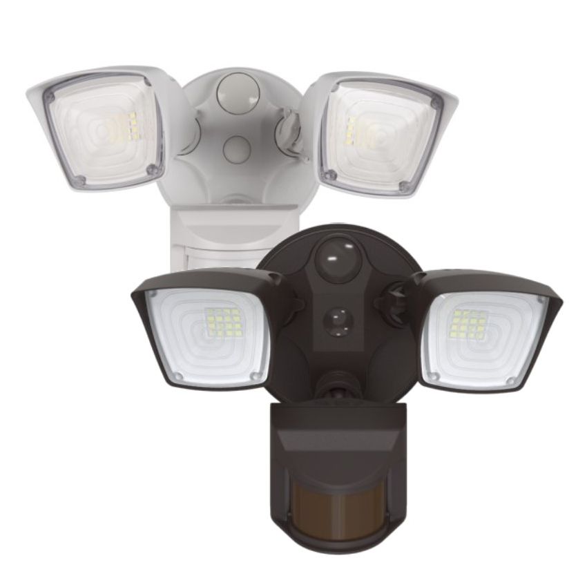 2-Head Square LED Security Light-LS
