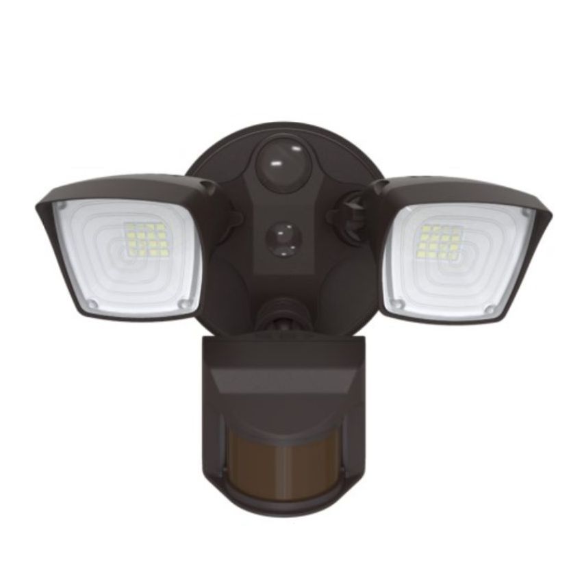 2-Head Square LED Security Light-LS