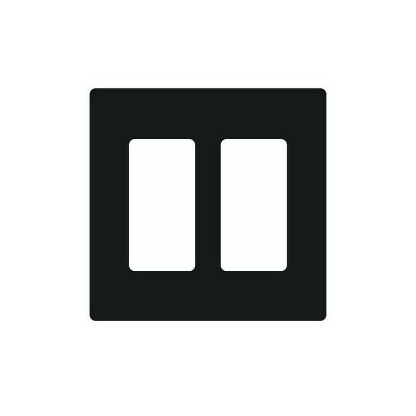 2 Gang Claro Wall Plate-LUT
