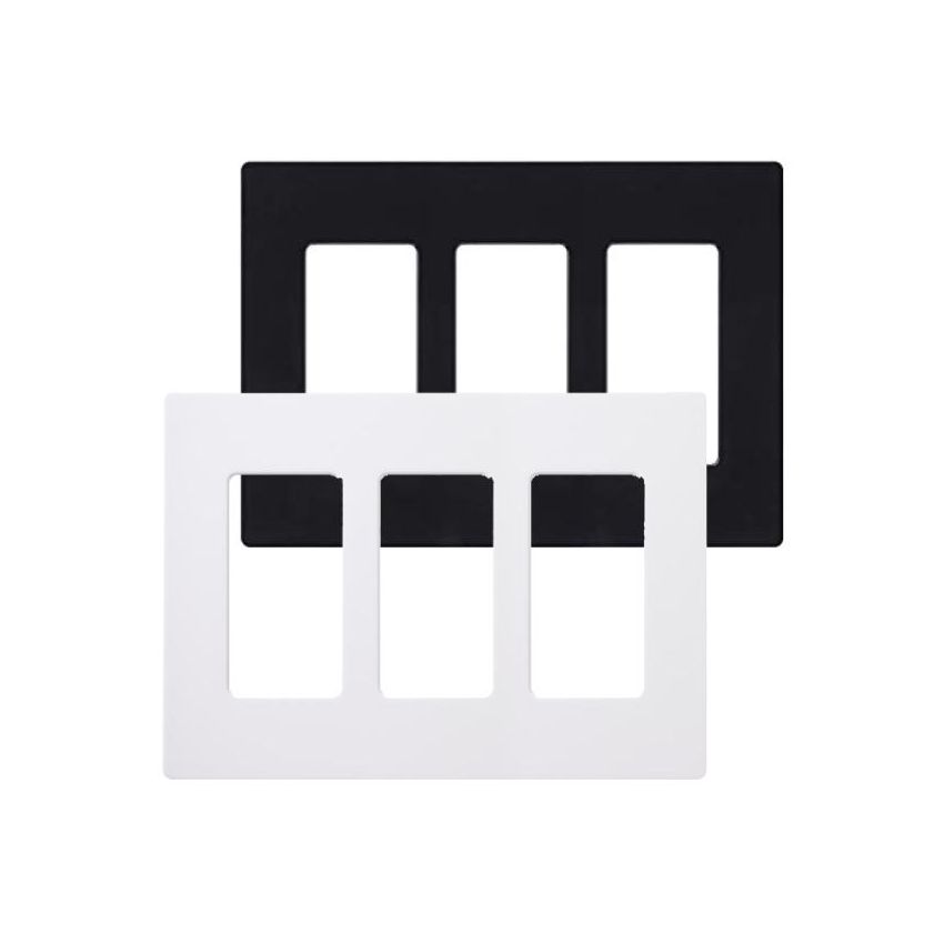 3 Gang Claro Wall Plate-LUT