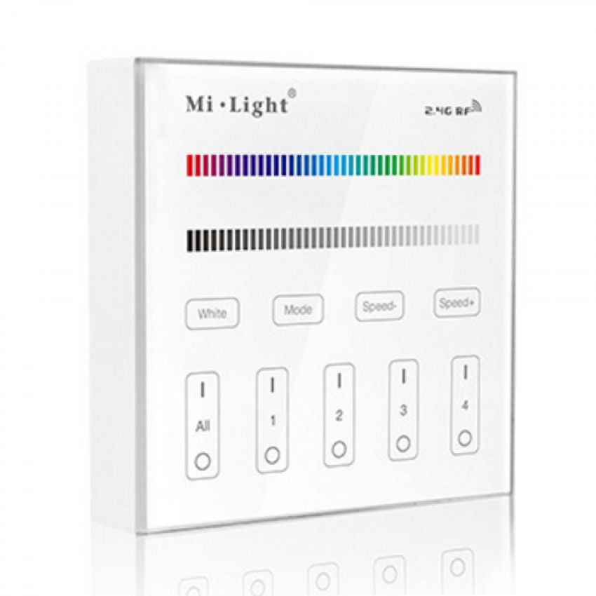 RGBW 4 Zone Mi Light Wall Remote Controller Set