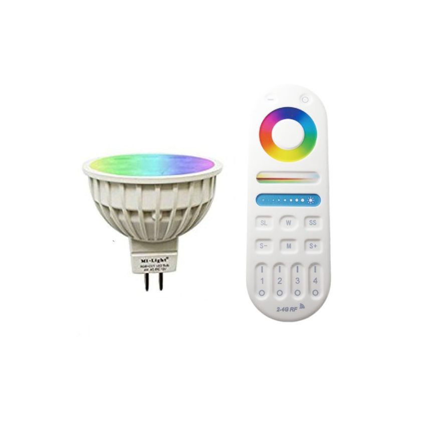 MR16 4W RGB + Tunable White Wireless LED Bulb Set