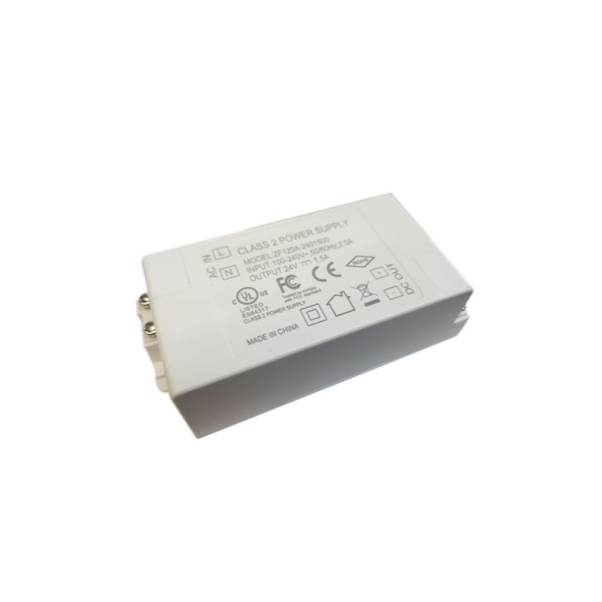 36W 12V/24V Enclosed LED Power Supply-RCH