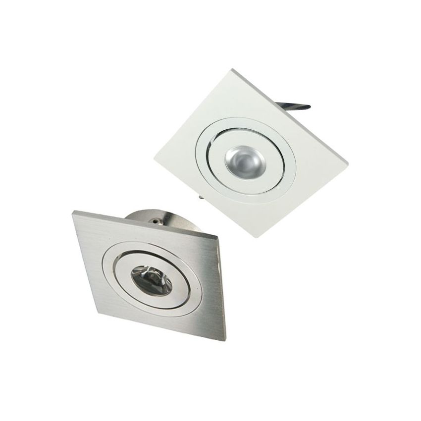 1W Mini Square Adjustable Recess Light-RCH